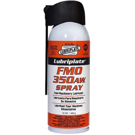 Lubriplate General Purpose Oil, Mineral Oil Type, Multi Purpose, Aerosol Can FMO-350-AW 12OZ AEROSOL CAN ; L0882-063